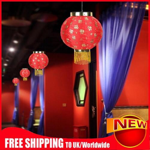 Linterna impermeable patio exterior 10 pulgadas linternas rojas chinas decoración de festival - Imagen 1 de 17