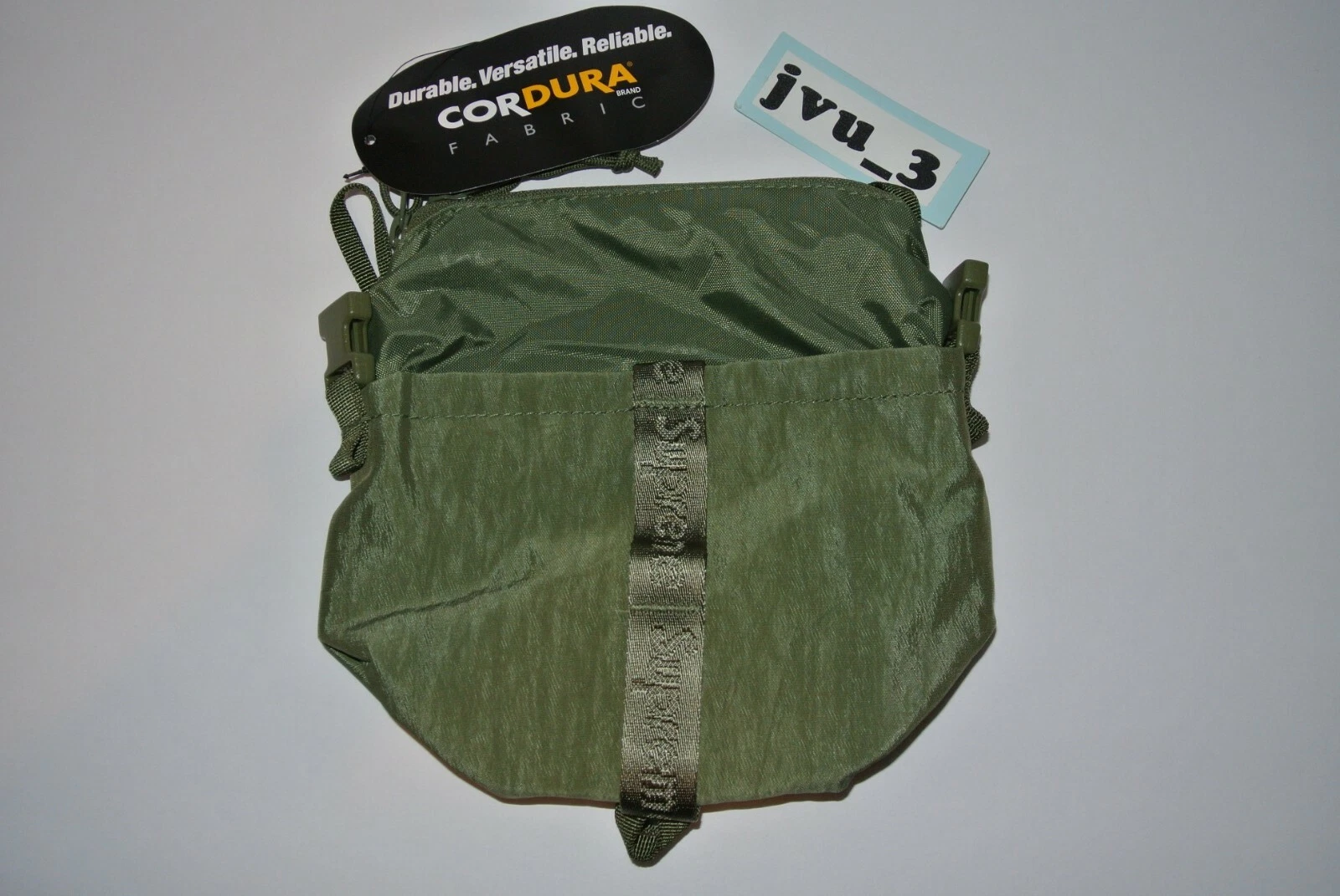 NEUF FW20 SUPREME SAC SAC OLIVE boîte logo cdg authentique limité épuisé