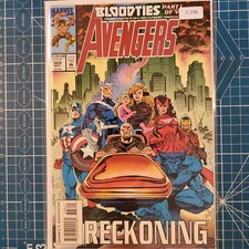 AVENGERS #368 VOL. 1 9.0+ MARVEL COMIC BOOK Z-296