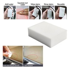 Weißer Leder Reinigungsschwamm Melamin Schaumstoff für Auto waschen Reinigung
