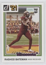 2021 Panini Chronicles Draft Picks Donruss Retro Pink Rashod Bateman #43 0l1o