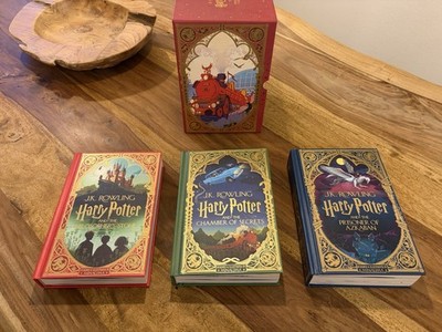 Harry Potter Box 1-3 Minalima Englisch