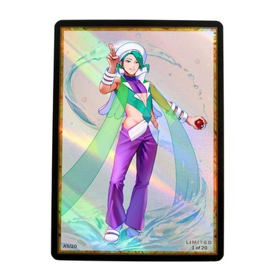 Pokemon Trainer Wallace Card   Limited /20   PokeTrainerVerse