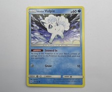 Alolan Vulpix 39/236 Common Cosmic Eclipse Pokemon Near Mint