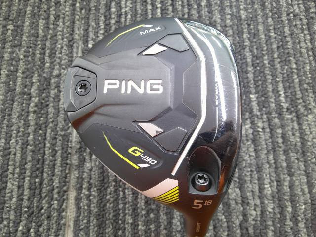 Ping G430 MAX Fairway wood 5W ALTA J CB BLACK(JP) S Men Right 