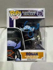 LEE PACE SIGNED RONAN FUNKO POP 75 GUARDIANS AUTO BECKETT BAS COA