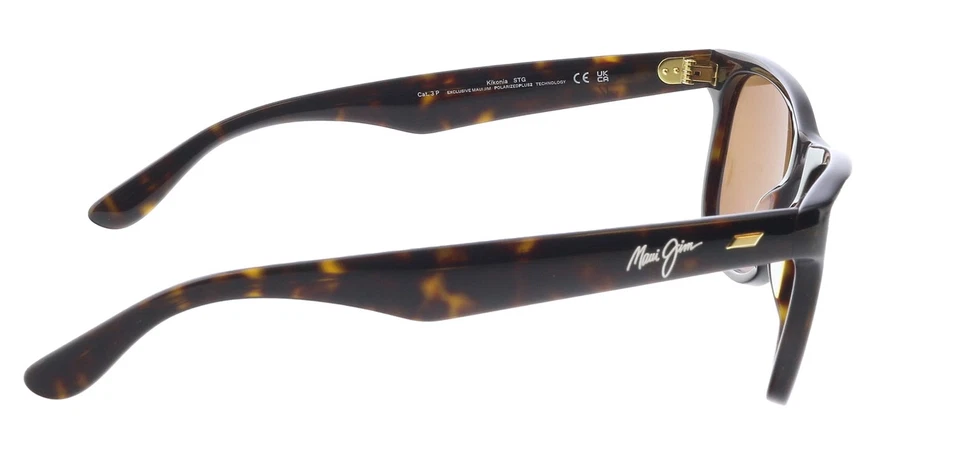 Gafas de sol Maui Jim MJ0692S-002 brillantes oscuras habaneras cuadradas acetato bronce Foto 4 de 4