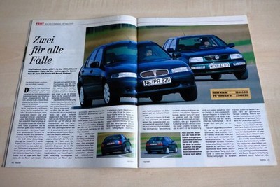 MOT 10/1997 VW Vento 2.0 GT mit 115PS besser als...?