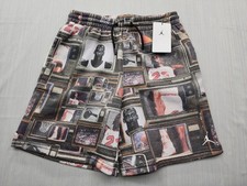 NEW Nike Air Jordan Boys Youth Sz Large 12-13 Yrs Brooklyn Fleece Shorts