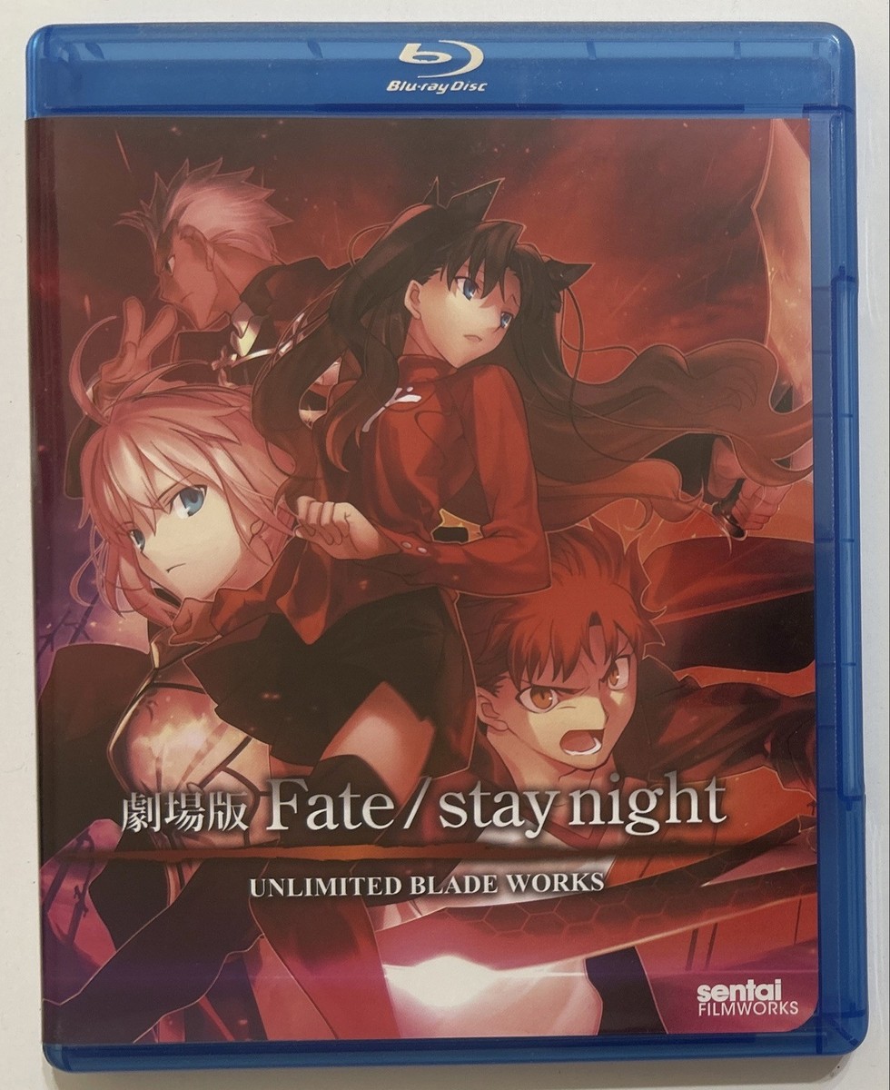 Fate / Stay Night Unlimited Blade Works Blu-Ray ANIME 814131019615
