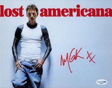 MGK Autographed Signed 8x10 Photo Lost Americana Machine Gun Kelly ACOA