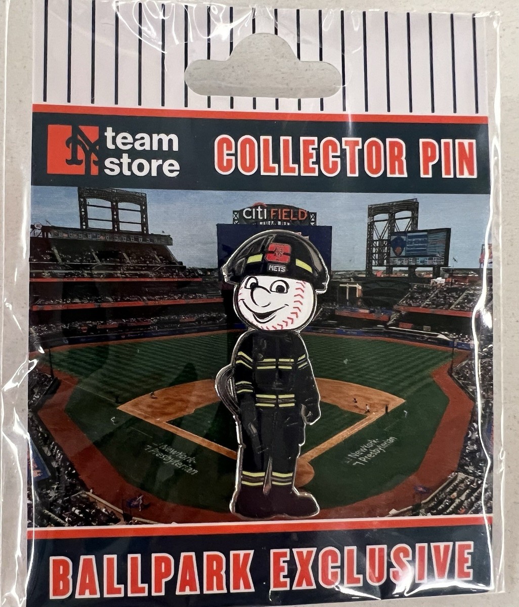 NY METS MR MET PIN FIREMAN FDNY CITI FIELD EXCLUSIVE 2025 MLB