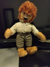 Vntg 2006 Universal Studios Monsters -The Wolfman Werewolf Plush Horror