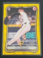 BUBBA CHANDLER 2026 BOWMAN RC YELLOW PATTERN/75 #83 PITTSBURGH PIRATES