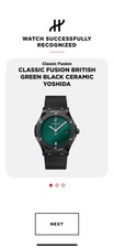 Hublot Classic Fusion 511.CM.5270.RX.MYOS 45mm Black Ceramic Green Dial #KN196 16