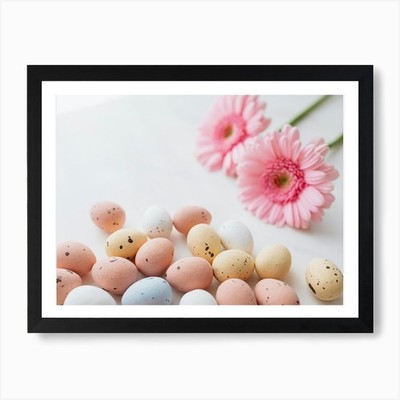 Ostereier 81 Kunstdruck gerahmt Wandbild Poster Leinwanddruck Bild