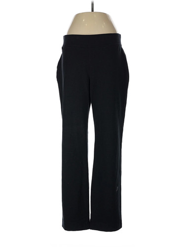 Lands' End Women Black Dress Pants 0X Plus