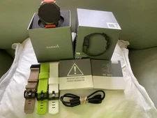 GARMIN EPIX GEN 2 SAPPHIRE EDITION 47mm PREMIUM SMART WATCH W/4 BANDS