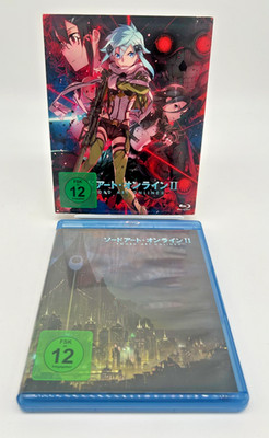 Sword Art Online II Staffel 2 Gesamtausgabe Komplettbox - Vol 1-4 Anime Blu-Ray