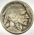 1913-P Buffalo Nickel Type 2 VF Very Fine First Year 5c US Coin - 4374