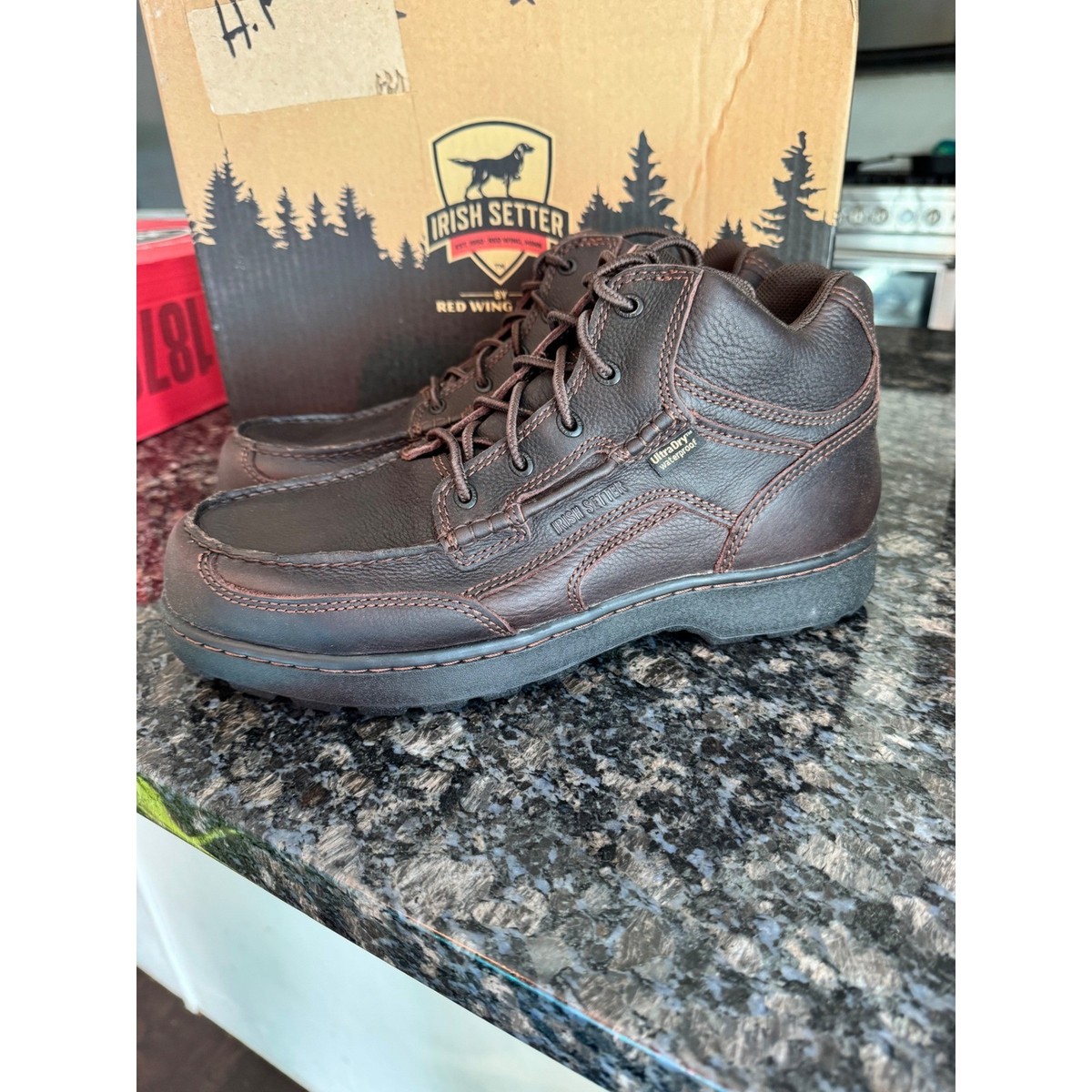 Irish Setter Countrysider Mens Chukka Boots Brown Waterproof  display picture 1