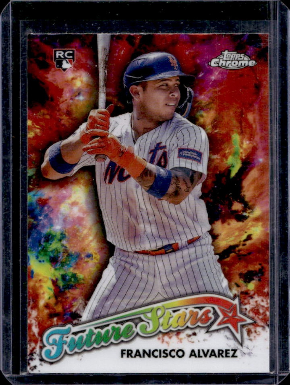 2023 Topps Chrome Update Francisco Alvarez Future Stars RC Rookie #FSU-20 Mets
