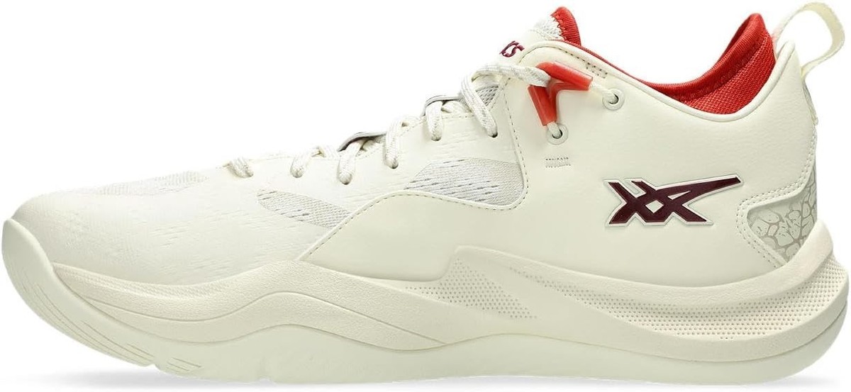 ASICS Men's Basketball Shoes NOVA SURGE LOW 2 1061A051-750 Ivory