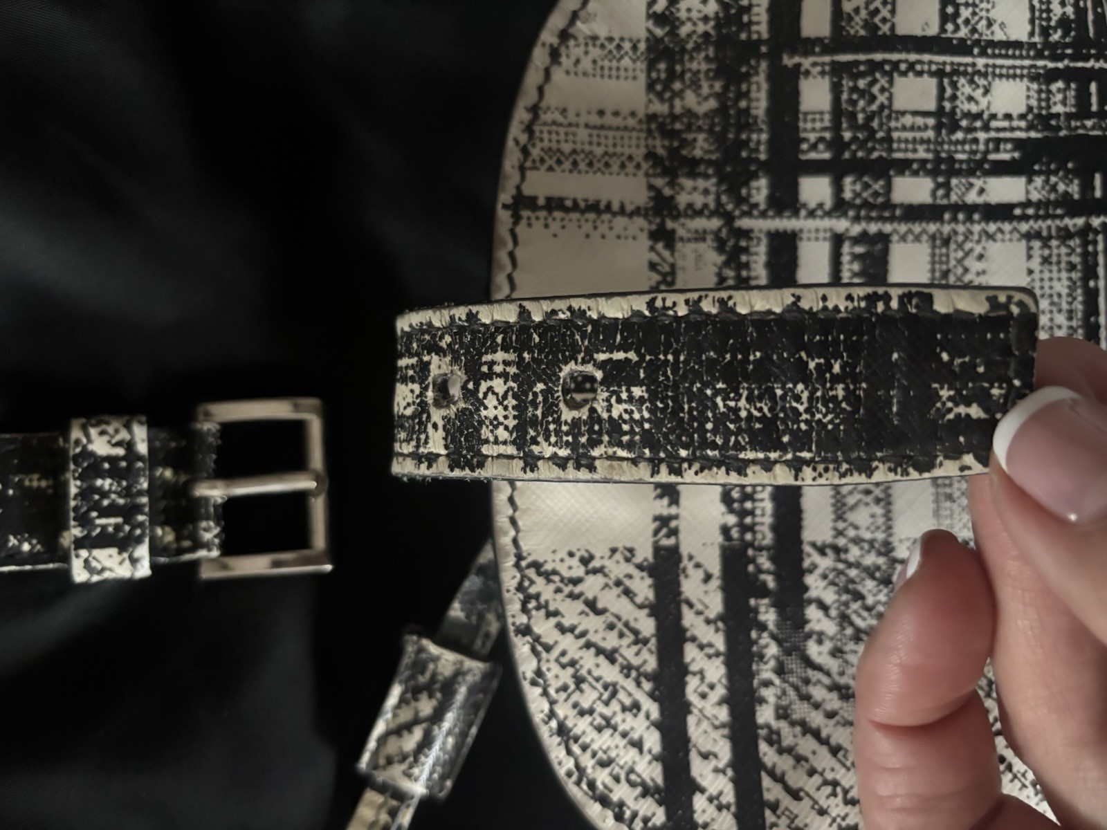 PRADA Backpack Small Good Used Condition - image 4