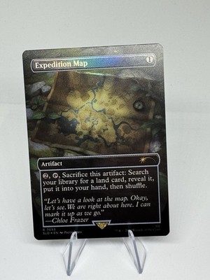 Expedition Map 7053 Foil Secret Lair  MTG