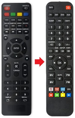 Fernbedienung geeignet für AIM ALED-60UHD