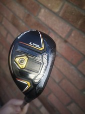 Cobra LTD X 21° hybrid club, 75g KBS shaft, new Golf Pride grip inc. headcover