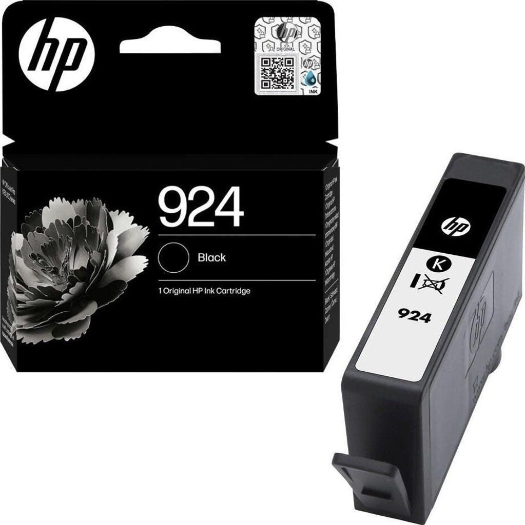 Encre HP 924 noir anti-bavure pour des documents administratifs impeccables