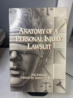 #ad #ad ANATOMY OF A PERSONAL INJURY LAWSUIT By James S. Rogers Hardcover *Excellent* $114.95