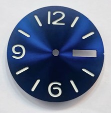 Seiko Mod Blue Sunburst Sandwich Dial Day/Date SKX007/SRPD Diver Compatible