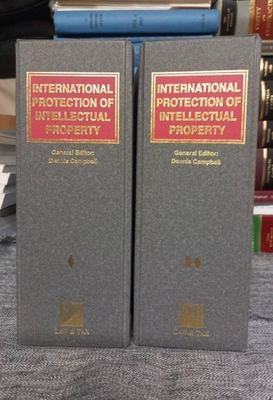 #ad #ad International Protection of Intellectual Property Set of 2 Volumes GBP 95.00