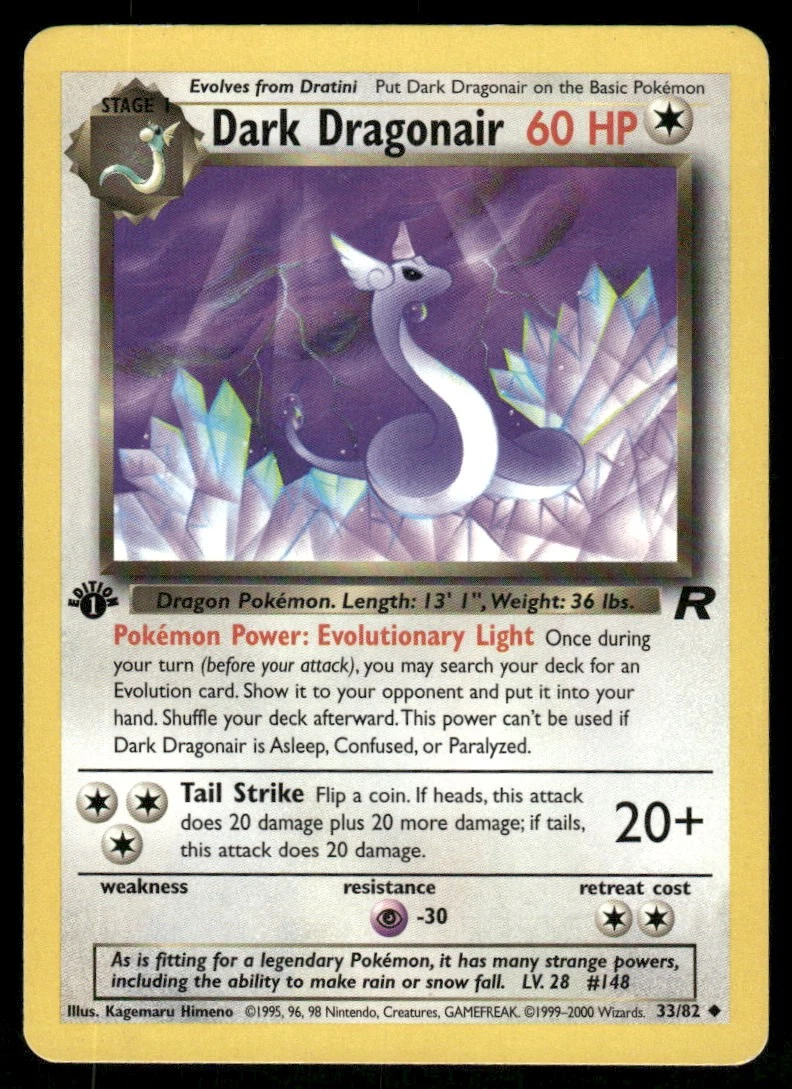 Dark Dragonair Pokémon TCG Cards for sale | eBay
