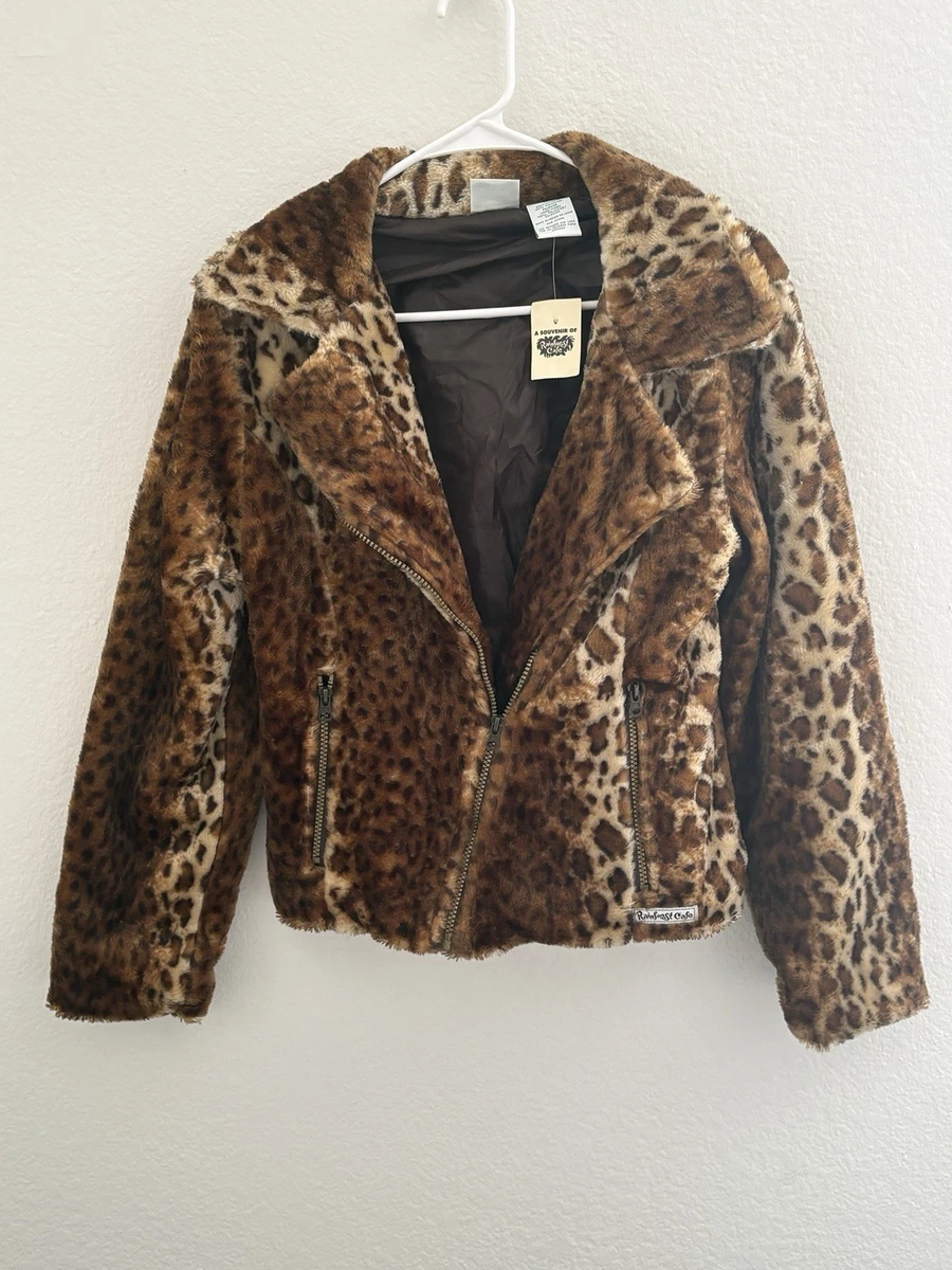 vintage leopard jacket products for sale | eBay