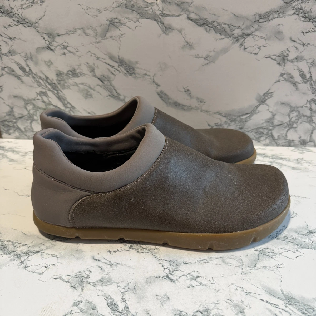 KALSO Mens Size 11.5 Earth Shoes‎ OLIVE NUBUCK LEATHER Loafer Slip On KALSO earth shoes 8 Men main image 4