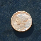 1943 D MERCURY SILVER DIME  *GEM BU DETAILS*