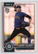 2026 Topps Series 1 Rainbow Foil Logan Gilbert #235 06gy
