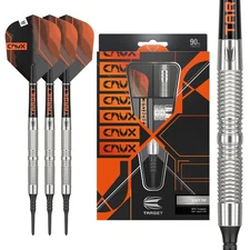 Target Darts Crux 11 21G 90% Tungsten Soft Tip Darts Set