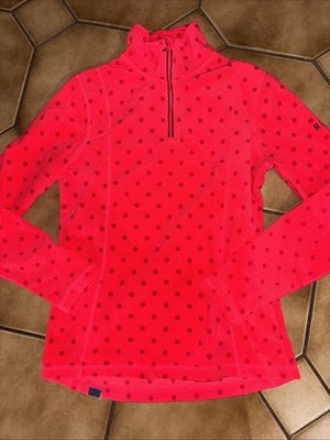 Fleece Pullover Roxy Damen M Pink mit Punkte