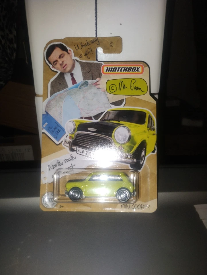 Matchbox Mini Cooper Mr Bean Metal 30/100 - Image 2 of 2