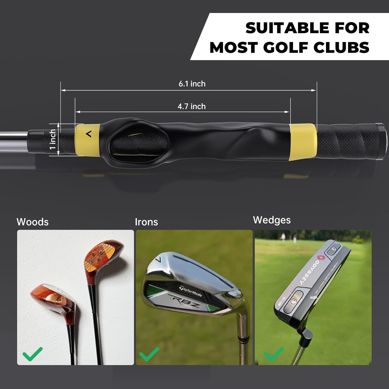 Golf Grip Trainer Swing,Right Handed Golf Grip Trainer,Grip Trainer Golf...