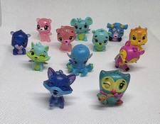 Hatchimals CollEGGtibles Lot Of 12 Figures Includes Teal Owl with Flute And Cow