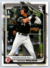 2024 Bowman George Wolkow #BP-144 Prospects Chicago White Sox