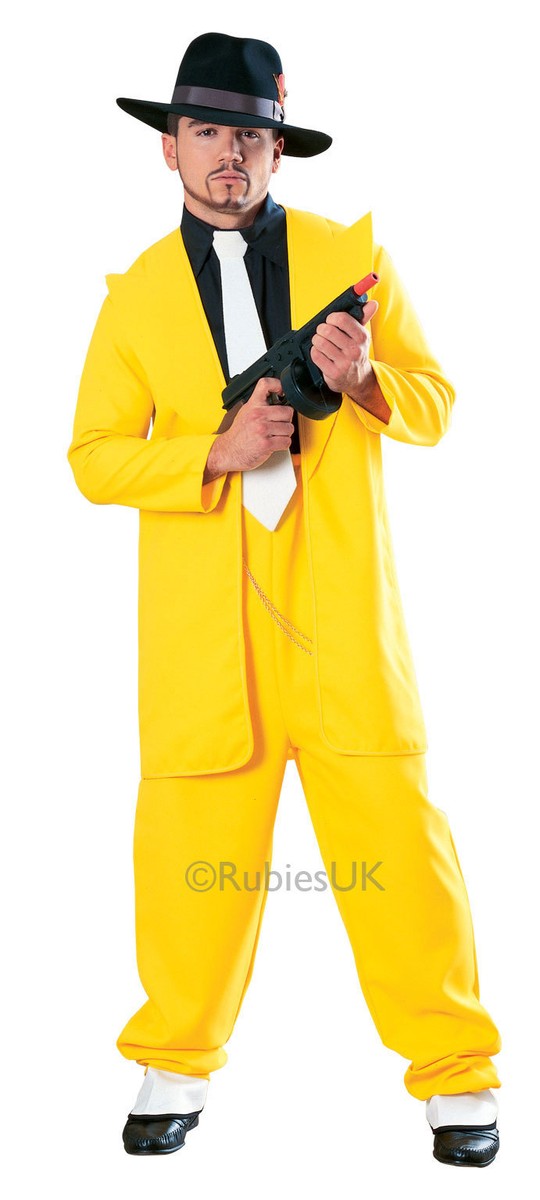 1920S DLX ZOOT SUIT YELLOW MED | eBay
