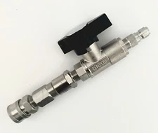 Pressure Washer Hose to Gun Complete Set Up Dn10 Ball Valve Swivel Quick Connect