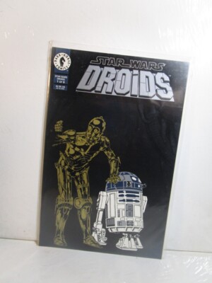 Star Wars Droids 1 ( Dark Horse 1994 ) Black Embossed