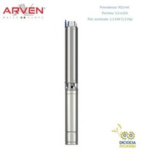 Pompa sommersa per pozzo ARVEN ST18-14 4" Elettropompa 1.5 hp 1.1 Kw 220V 380V